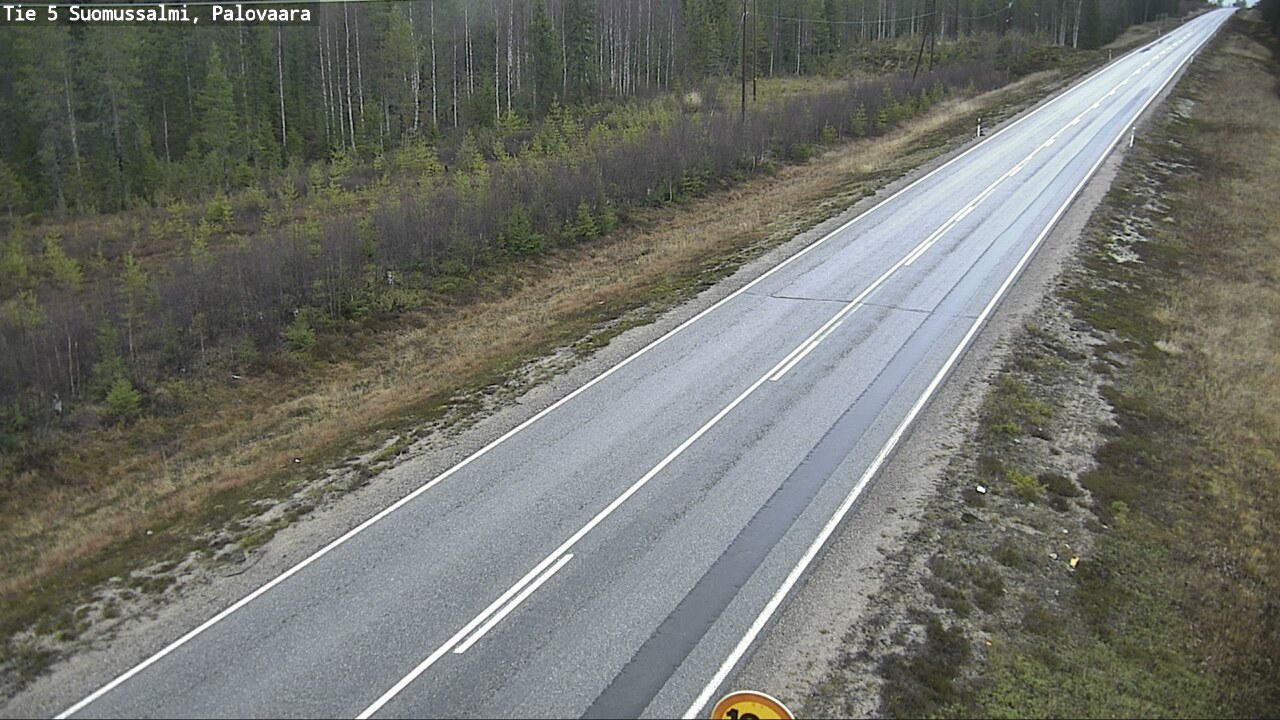 Kelikamerat Kuva Tie 5 Suomussalmi, Palovaara, Suomussalmi, Kainuu