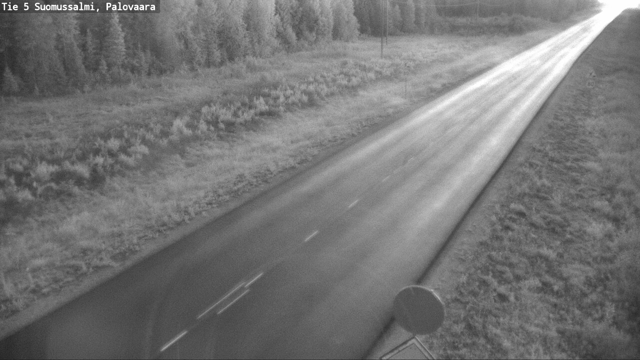 Kelikamerat Kuva Tie 5 Suomussalmi, Palovaara, Suomussalmi, Kainuu