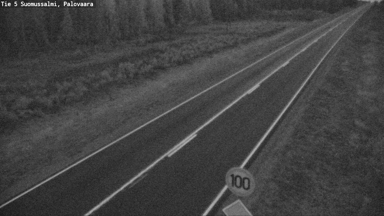 Kelikamerat Kuva Tie 5 Suomussalmi, Palovaara, Suomussalmi, Kainuu