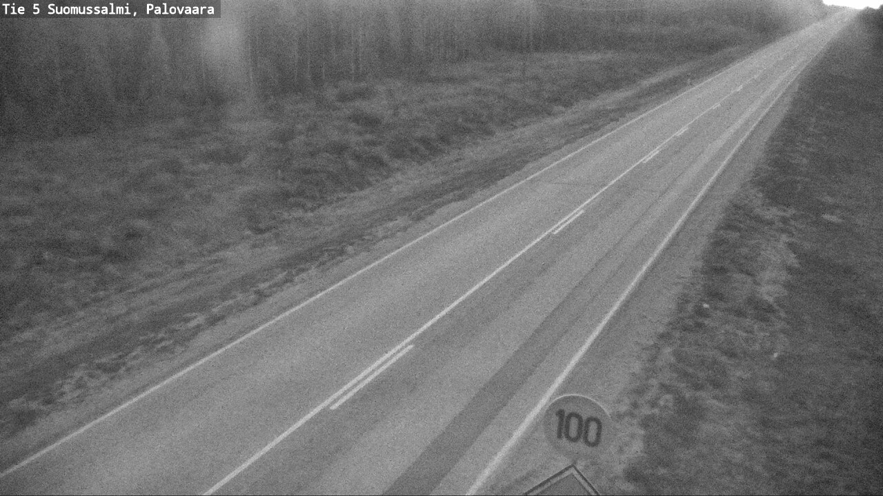 Kelikamerat Kuva Tie 5 Suomussalmi, Palovaara, Suomussalmi, Kainuu