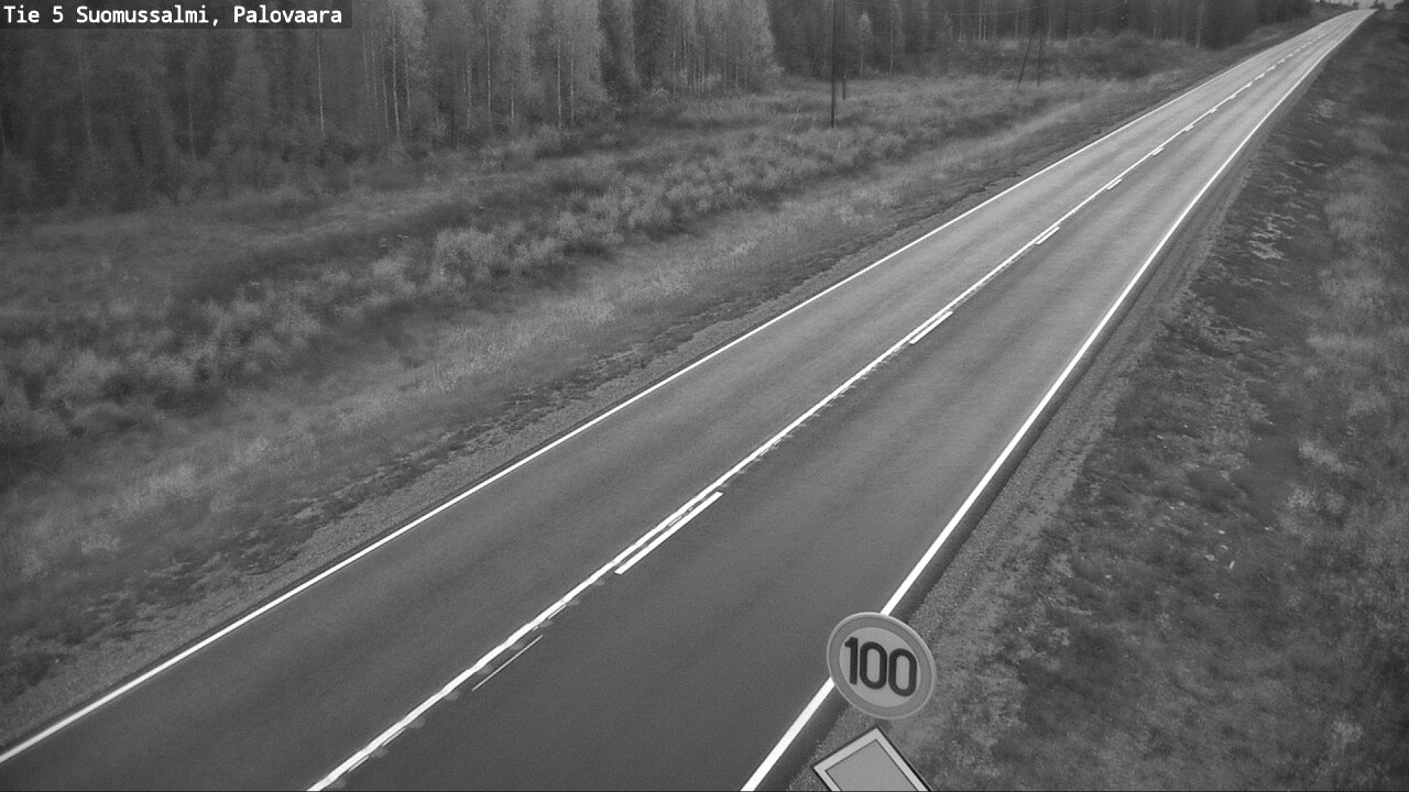 Kelikamerat Kuva Tie 5 Suomussalmi, Palovaara, Suomussalmi, Kainuu