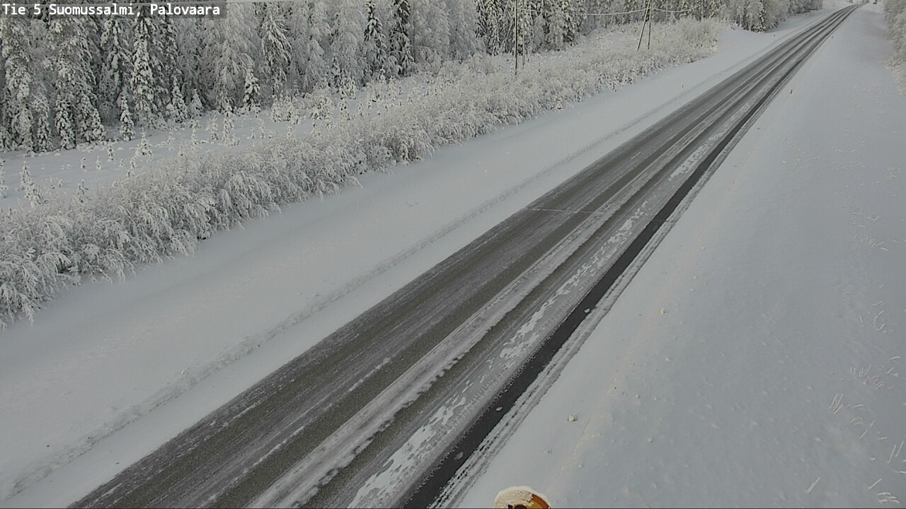 Kelikamerat Kuva Tie 5 Suomussalmi, Palovaara, Suomussalmi, Kainuu