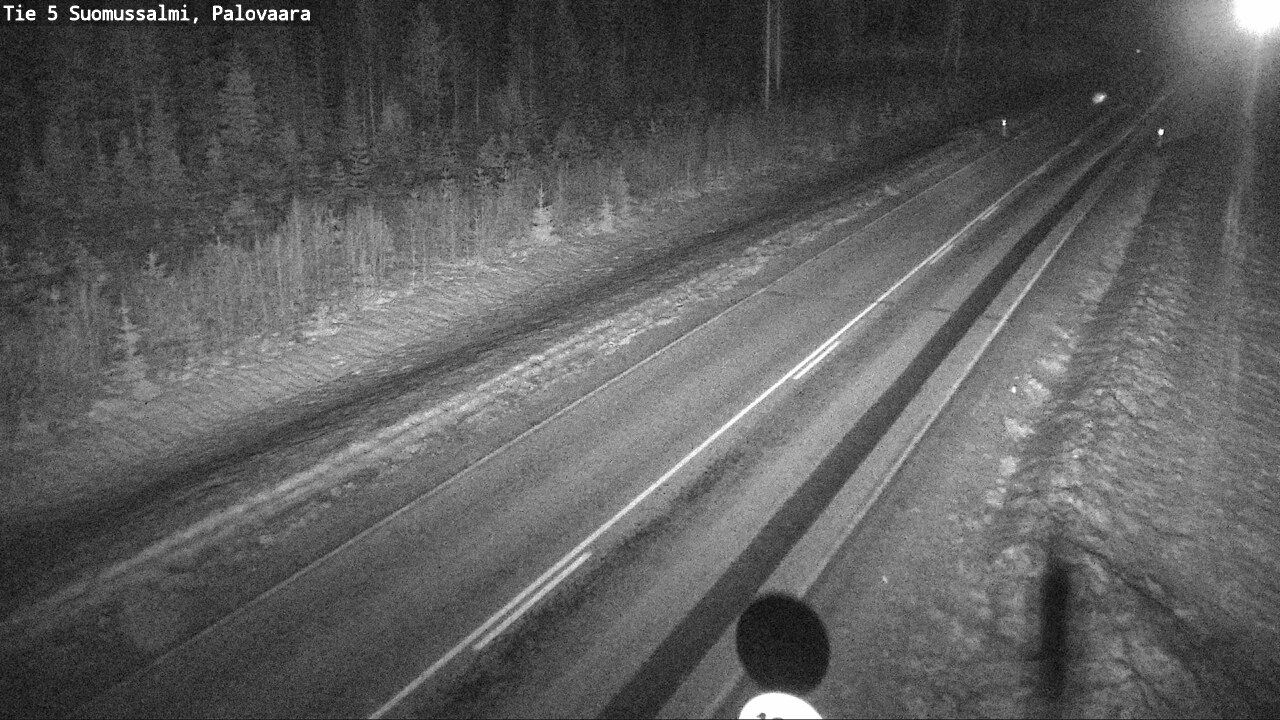 Weather Camera Image Road 5 Suomussalmi, Palovaara, Suomussalmi, Kainuu