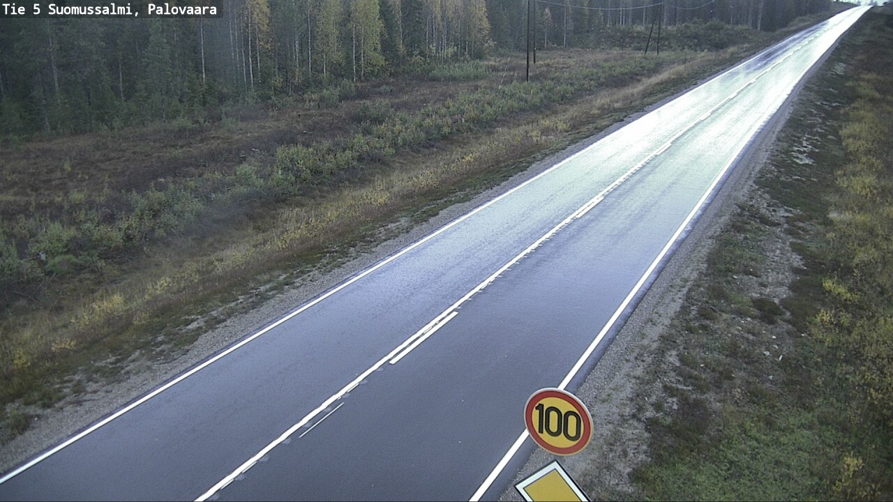 Kelikamerat Kuva Tie 5 Suomussalmi, Palovaara, Suomussalmi, Kainuu
