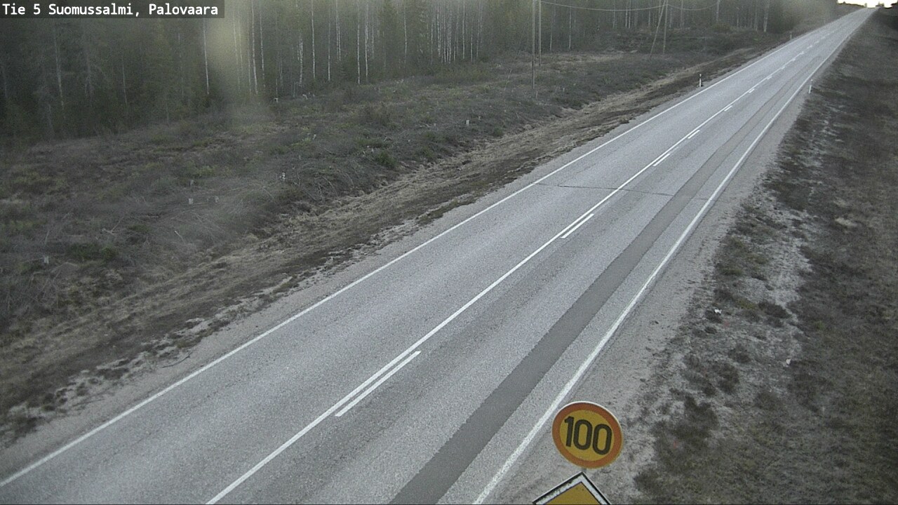 Kelikamerat Kuva Tie 5 Suomussalmi, Palovaara, Suomussalmi, Kainuu