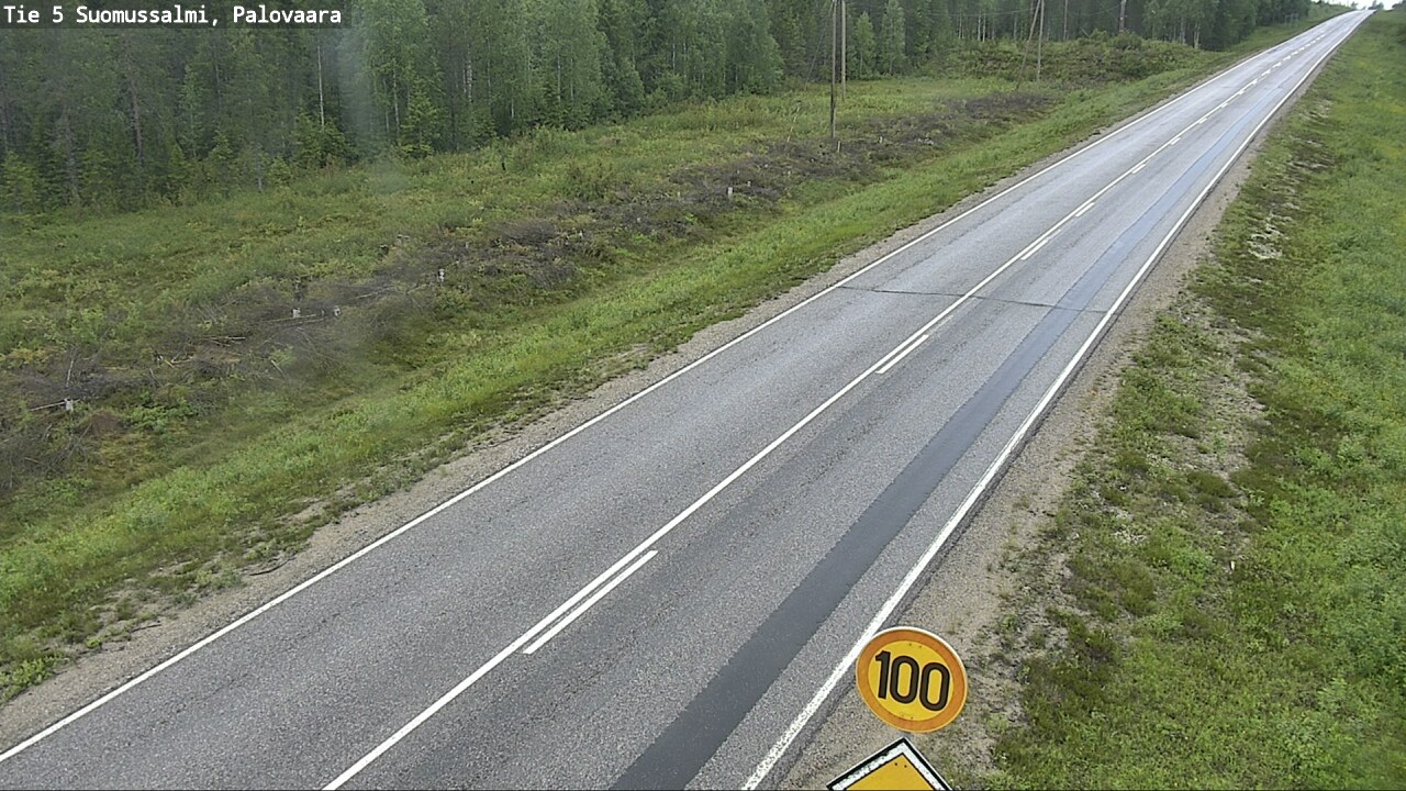 Kelikamerat Kuva Tie 5 Suomussalmi, Palovaara, Suomussalmi, Kainuu