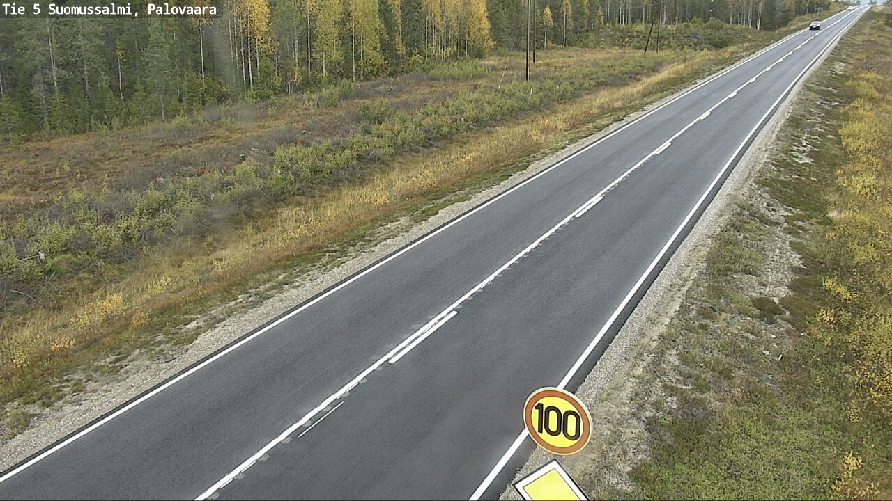 Kelikamerat Kuva Tie 5 Suomussalmi, Palovaara, Suomussalmi, Kainuu