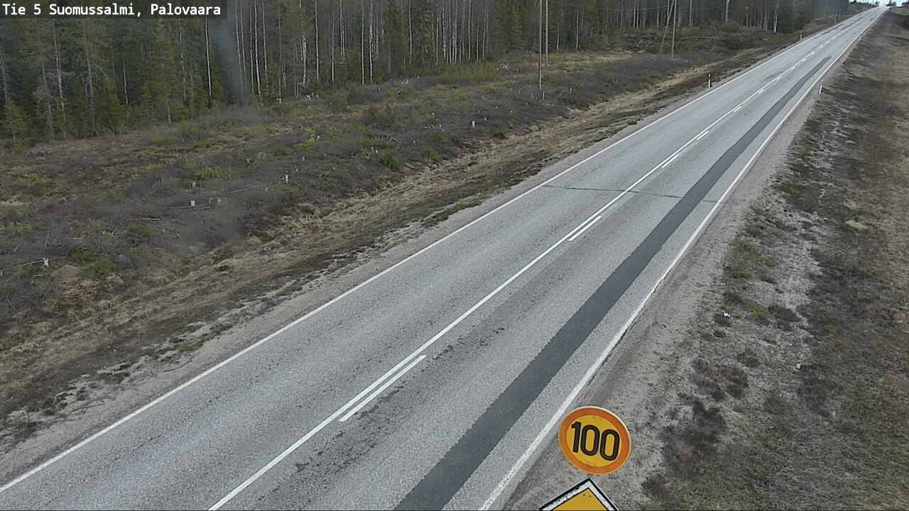 Kelikamerat Kuva Tie 5 Suomussalmi, Palovaara, Suomussalmi, Kainuu