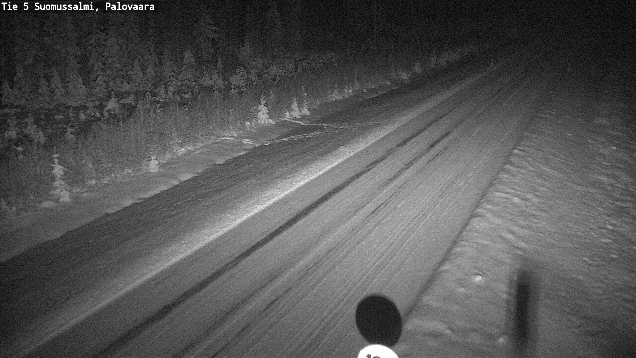 Weather Camera Image Road 5 Suomussalmi, Palovaara, Suomussalmi, Kainuu