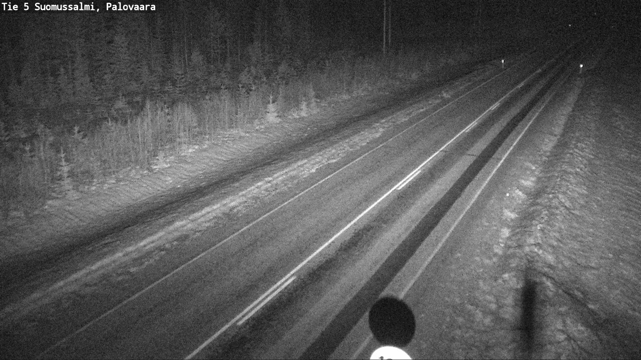 Weather Camera Image Road 5 Suomussalmi, Palovaara, Suomussalmi, Kainuu