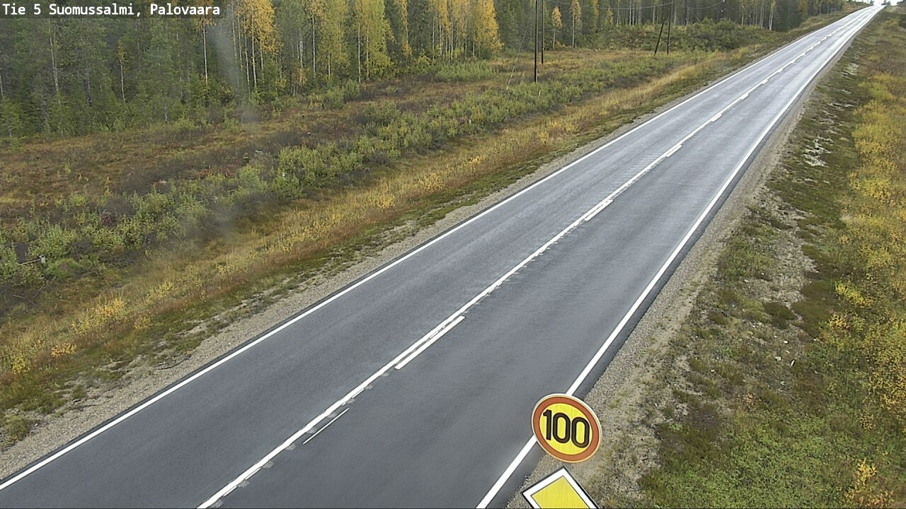 Kelikamerat Kuva Tie 5 Suomussalmi, Palovaara, Suomussalmi, Kainuu