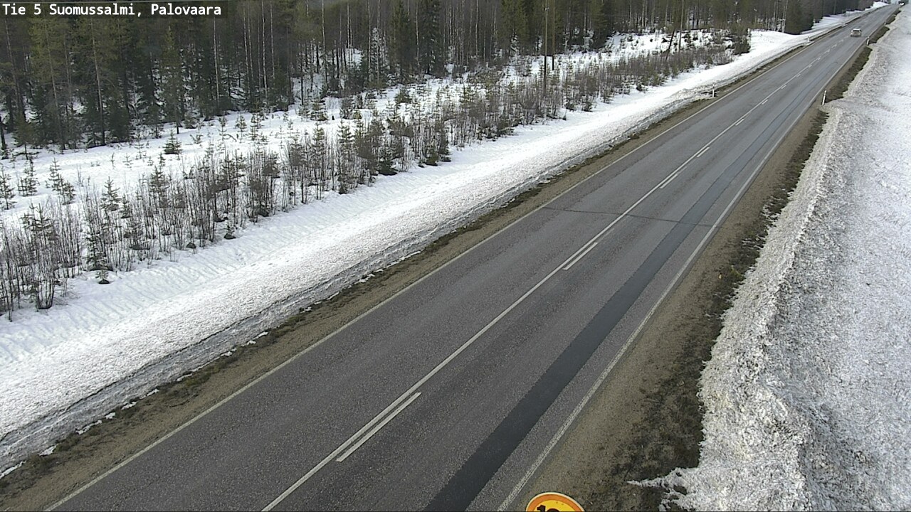 Kelikamerat Kuva Tie 5 Suomussalmi, Palovaara, Suomussalmi, Kainuu