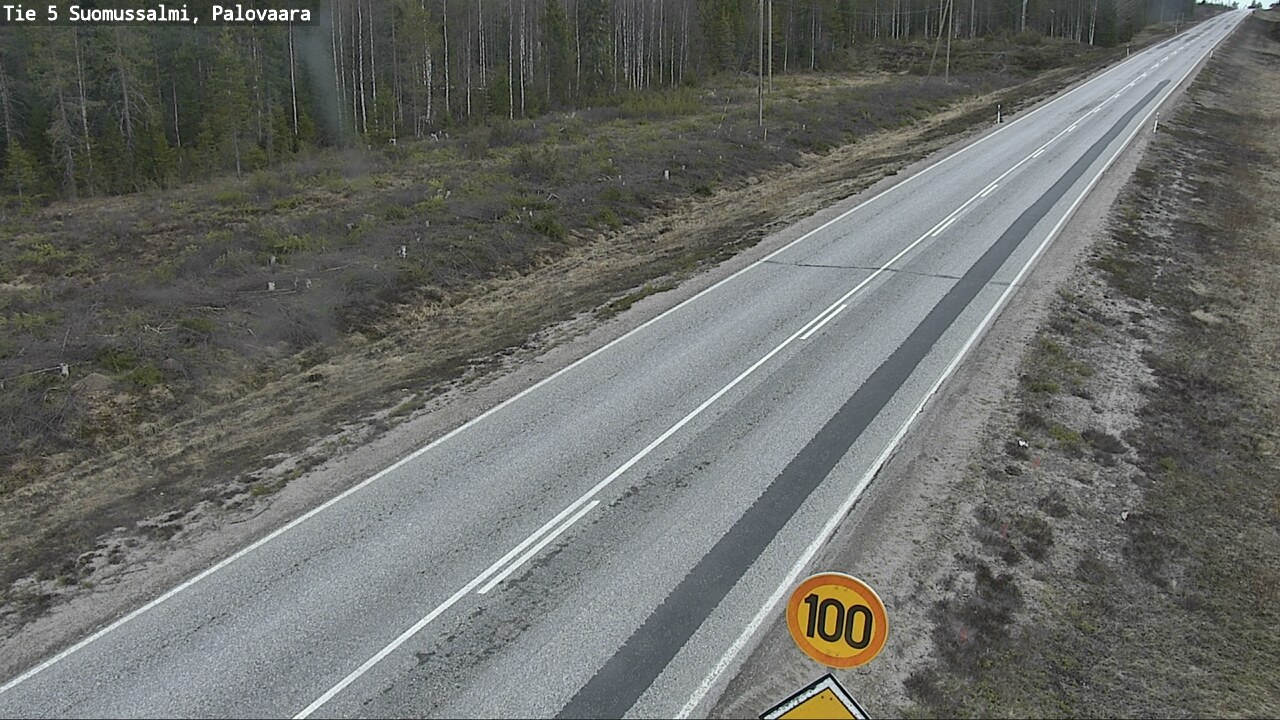 Kelikamerat Kuva Tie 5 Suomussalmi, Palovaara, Suomussalmi, Kainuu
