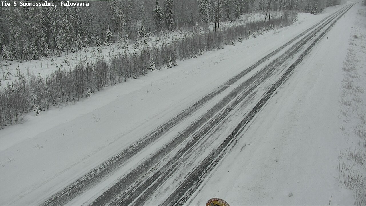 Weather Camera Image Road 5 Suomussalmi, Palovaara, Suomussalmi, Kainuu