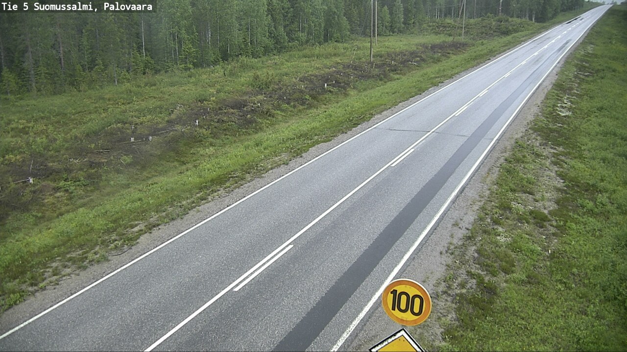Kelikamerat Kuva Tie 5 Suomussalmi, Palovaara, Suomussalmi, Kainuu