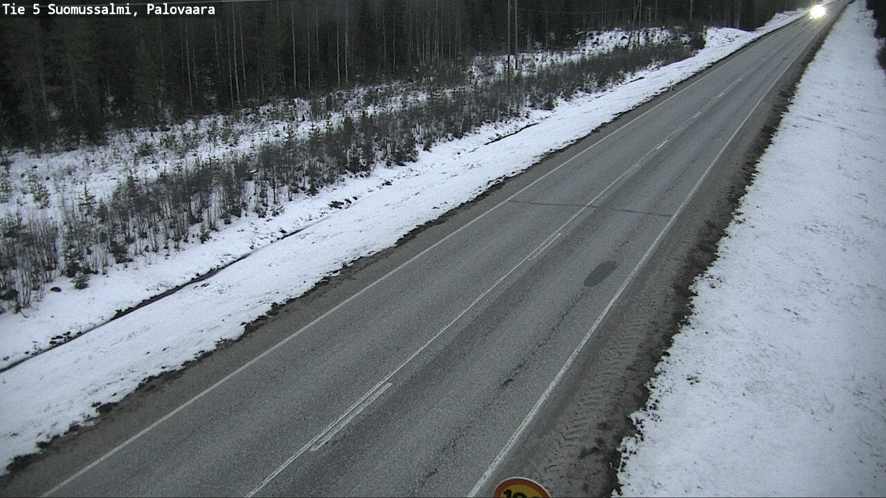 Kelikamerat Kuva Tie 5 Suomussalmi, Palovaara, Suomussalmi, Kainuu