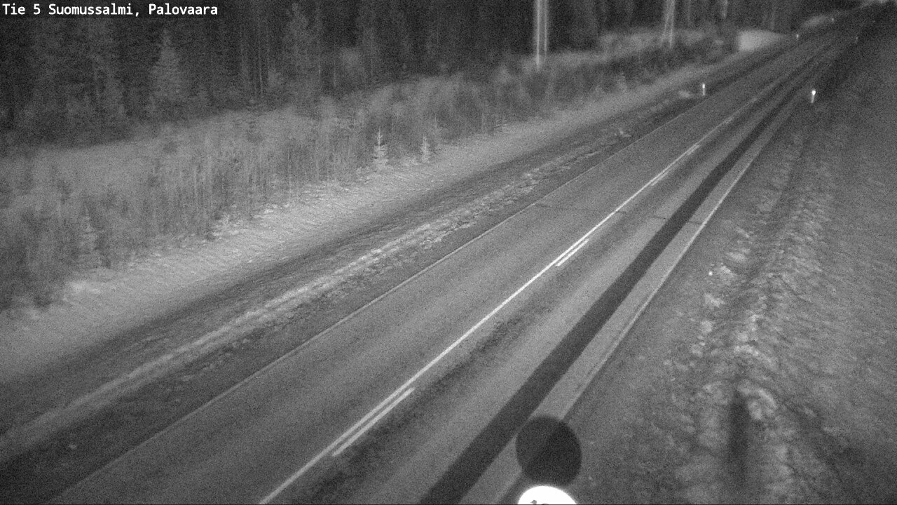 Weather Camera Image Road 5 Suomussalmi, Palovaara, Suomussalmi, Kainuu