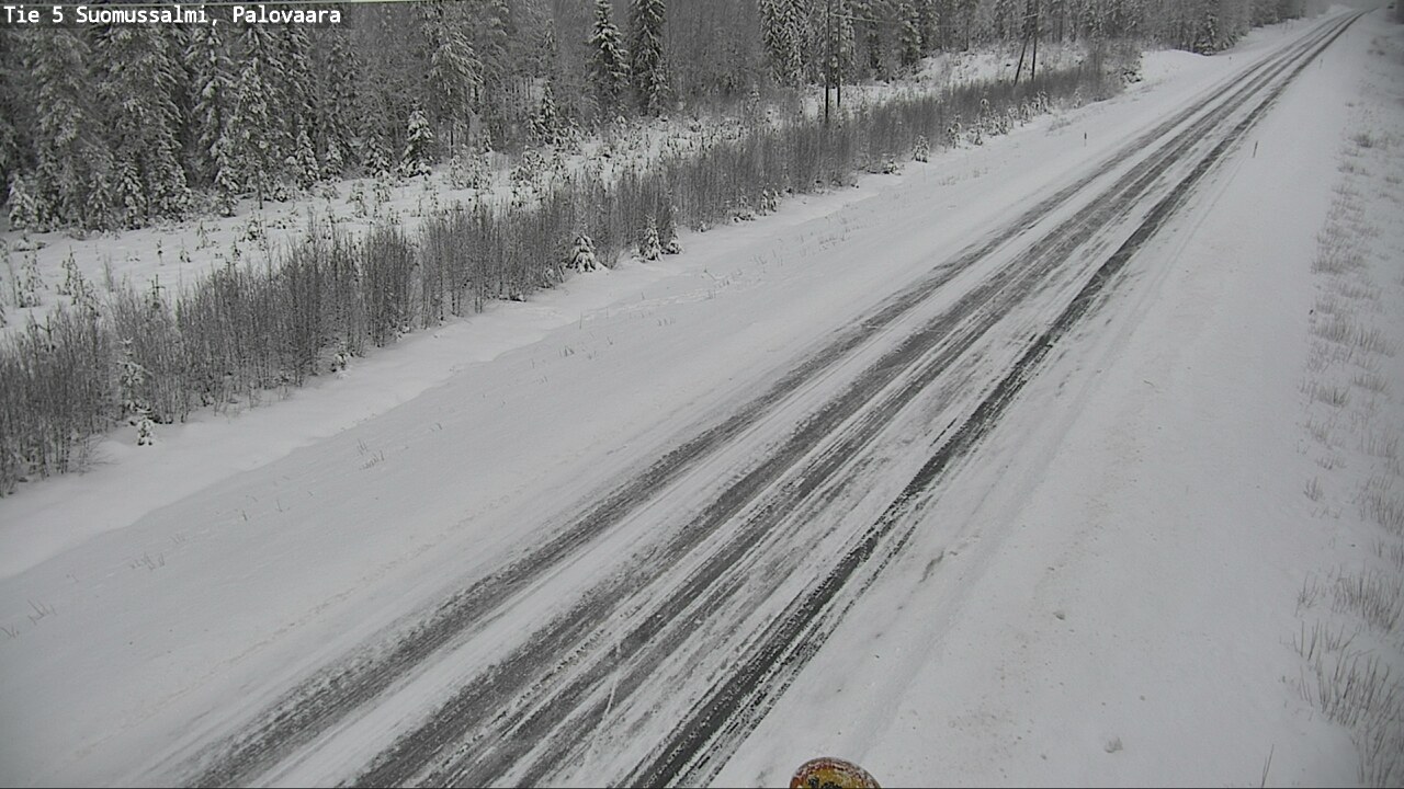 Weather Camera Image Road 5 Suomussalmi, Palovaara, Suomussalmi, Kainuu