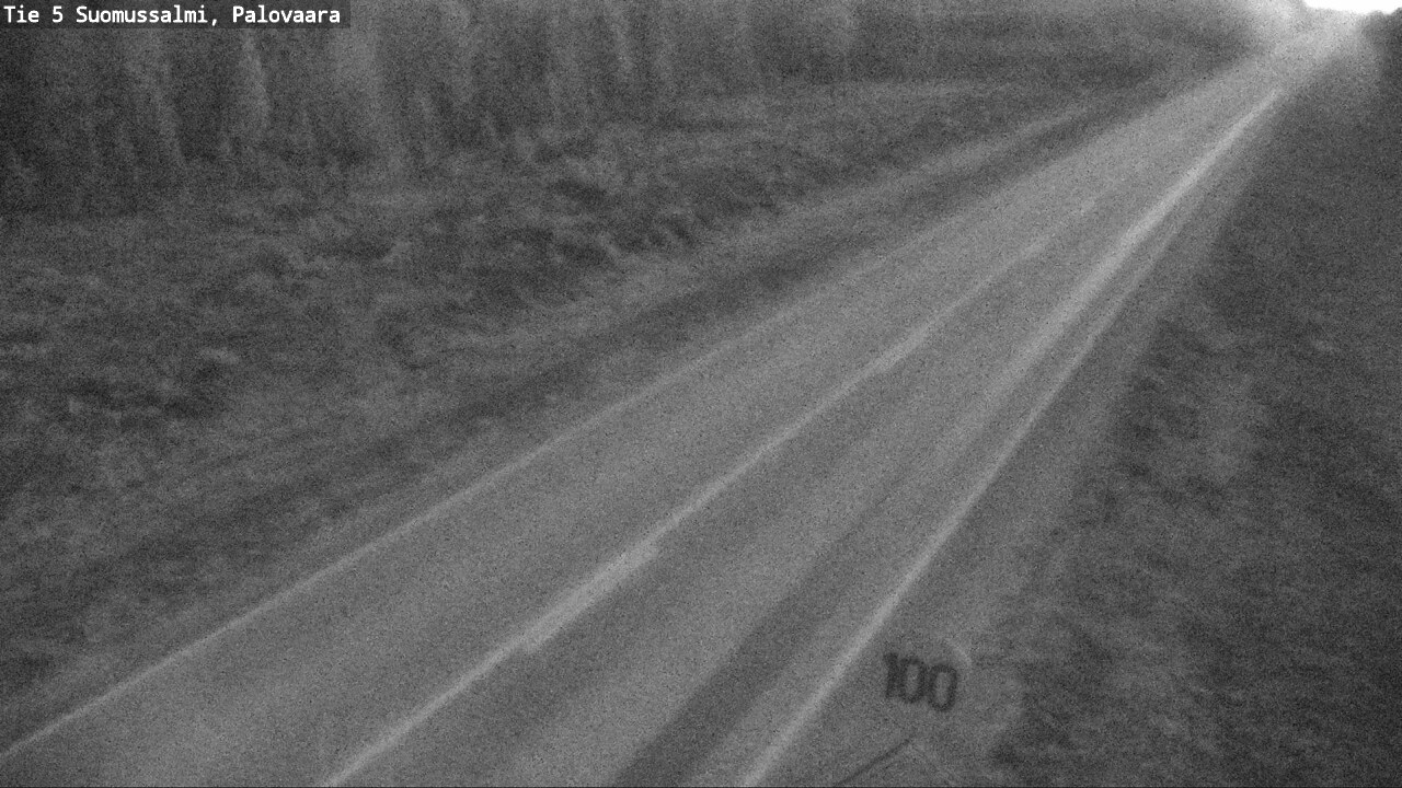 Kelikamerat Kuva Tie 5 Suomussalmi, Palovaara, Suomussalmi, Kainuu