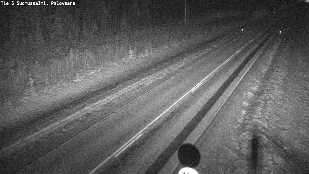 Weather Camera Image Road 5 Suomussalmi, Palovaara, Suomussalmi, Kainuu