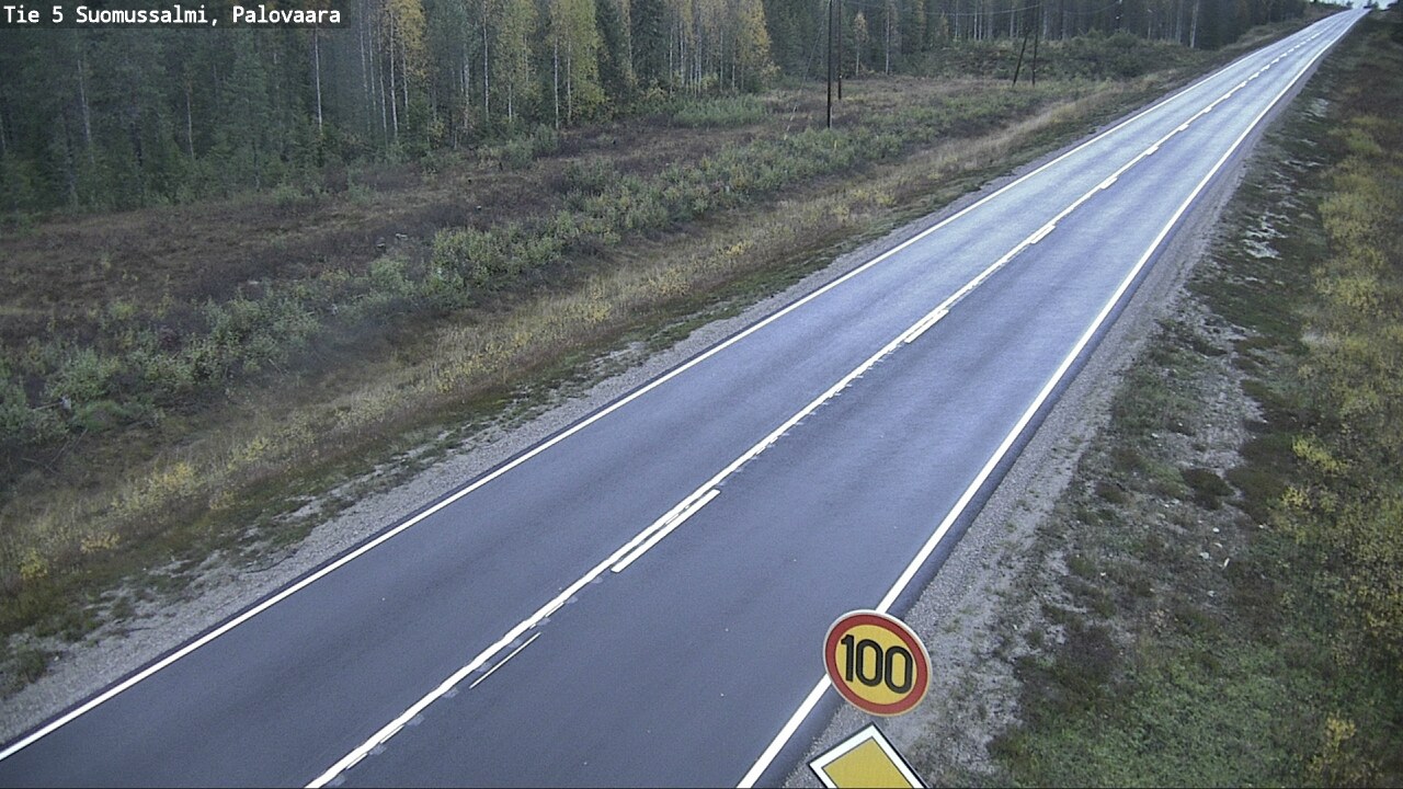 Kelikamerat Kuva Tie 5 Suomussalmi, Palovaara, Suomussalmi, Kainuu