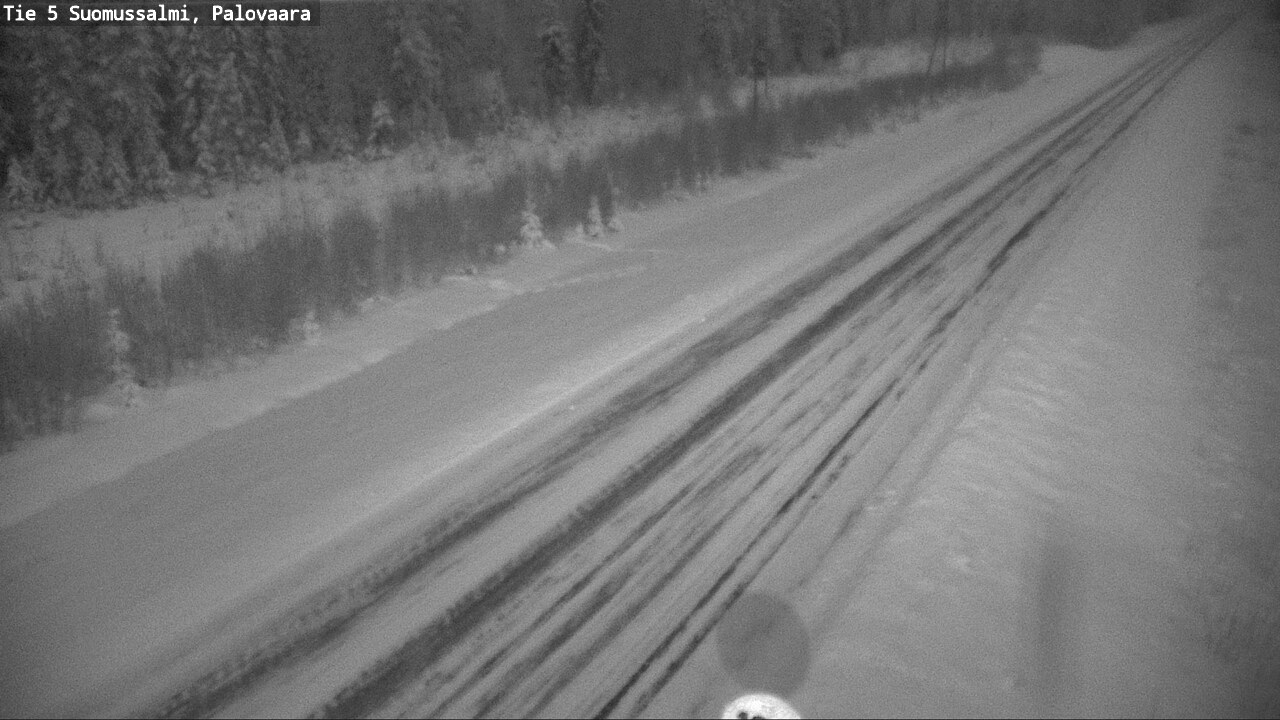 Weather Camera Image Road 5 Suomussalmi, Palovaara, Suomussalmi, Kainuu