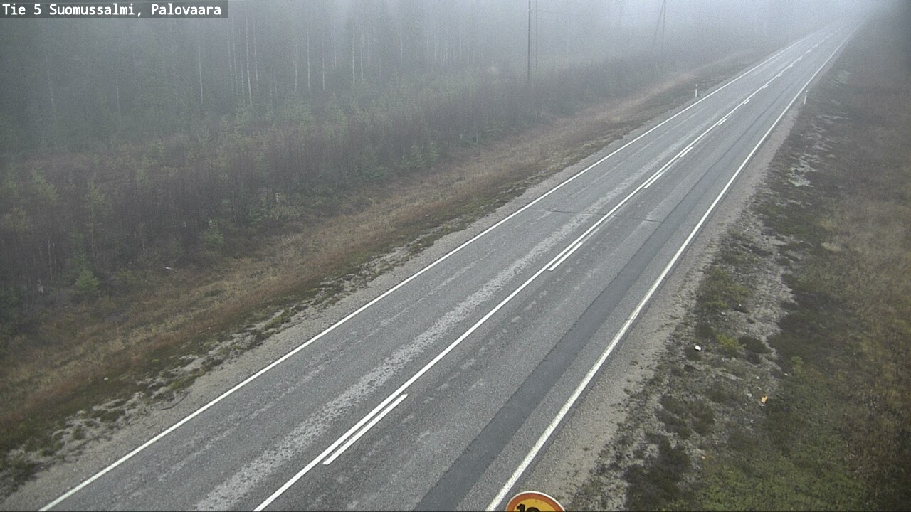 Kelikamerat Kuva Tie 5 Suomussalmi, Palovaara, Suomussalmi, Kainuu