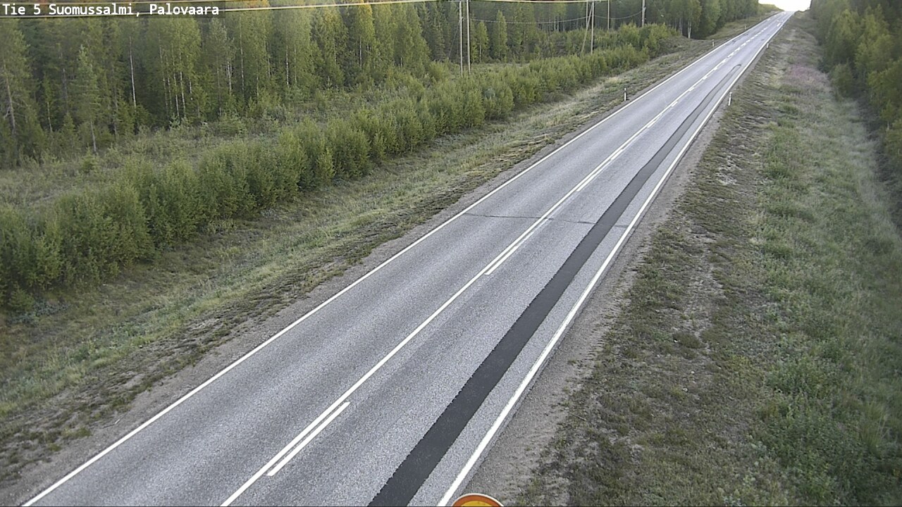 Kelikamerat Kuva Tie 5 Suomussalmi, Palovaara, Suomussalmi, Kainuu