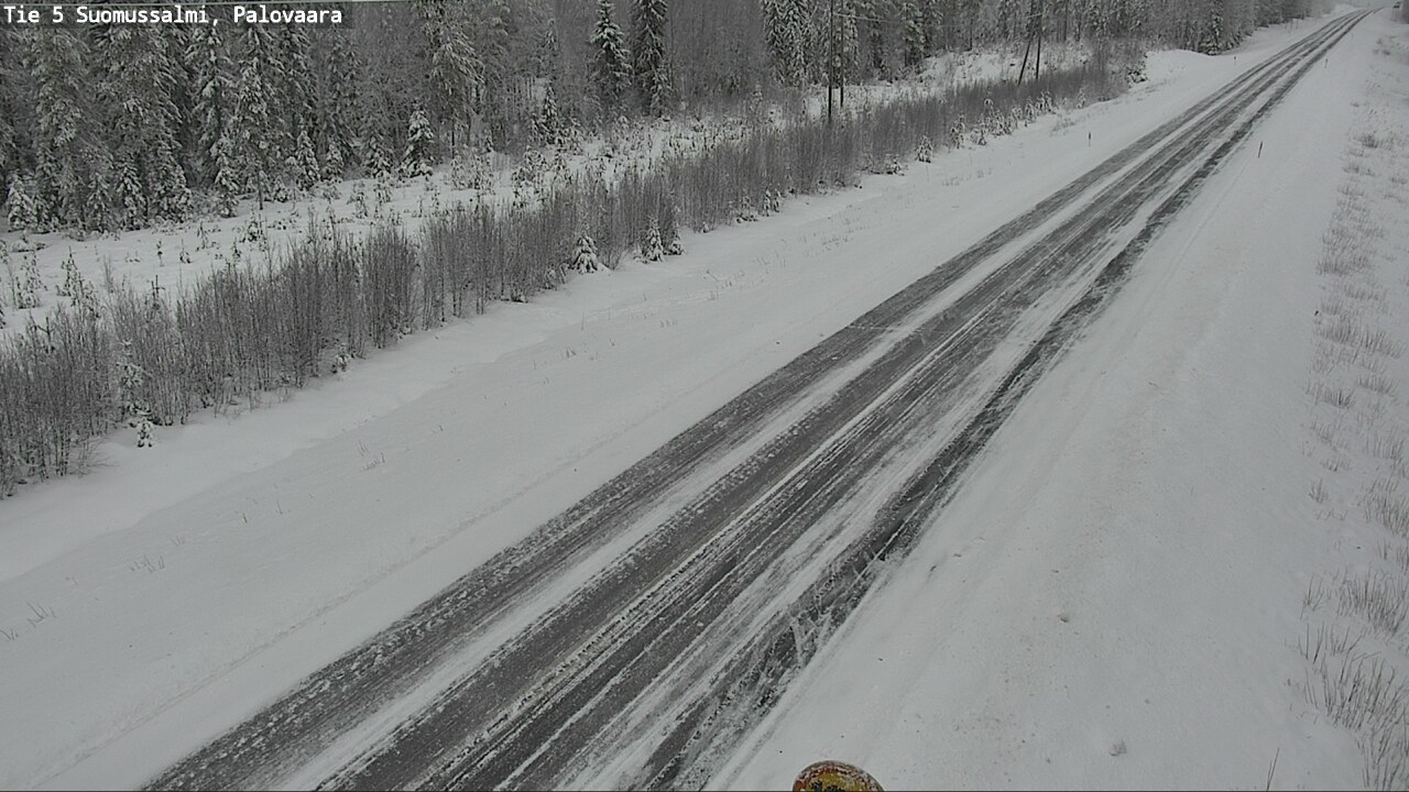Weather Camera Image Road 5 Suomussalmi, Palovaara, Suomussalmi, Kainuu