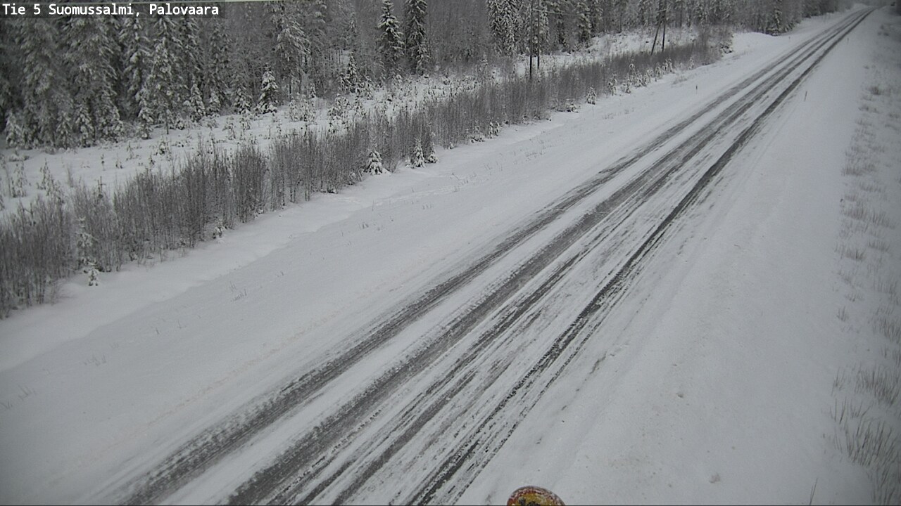 Weather Camera Image Road 5 Suomussalmi, Palovaara, Suomussalmi, Kainuu