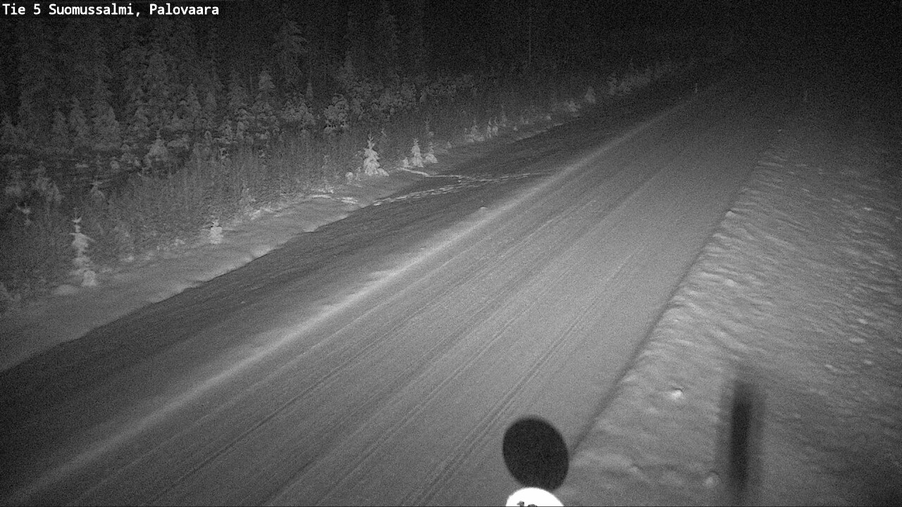 Weather Camera Image Road 5 Suomussalmi, Palovaara, Suomussalmi, Kainuu