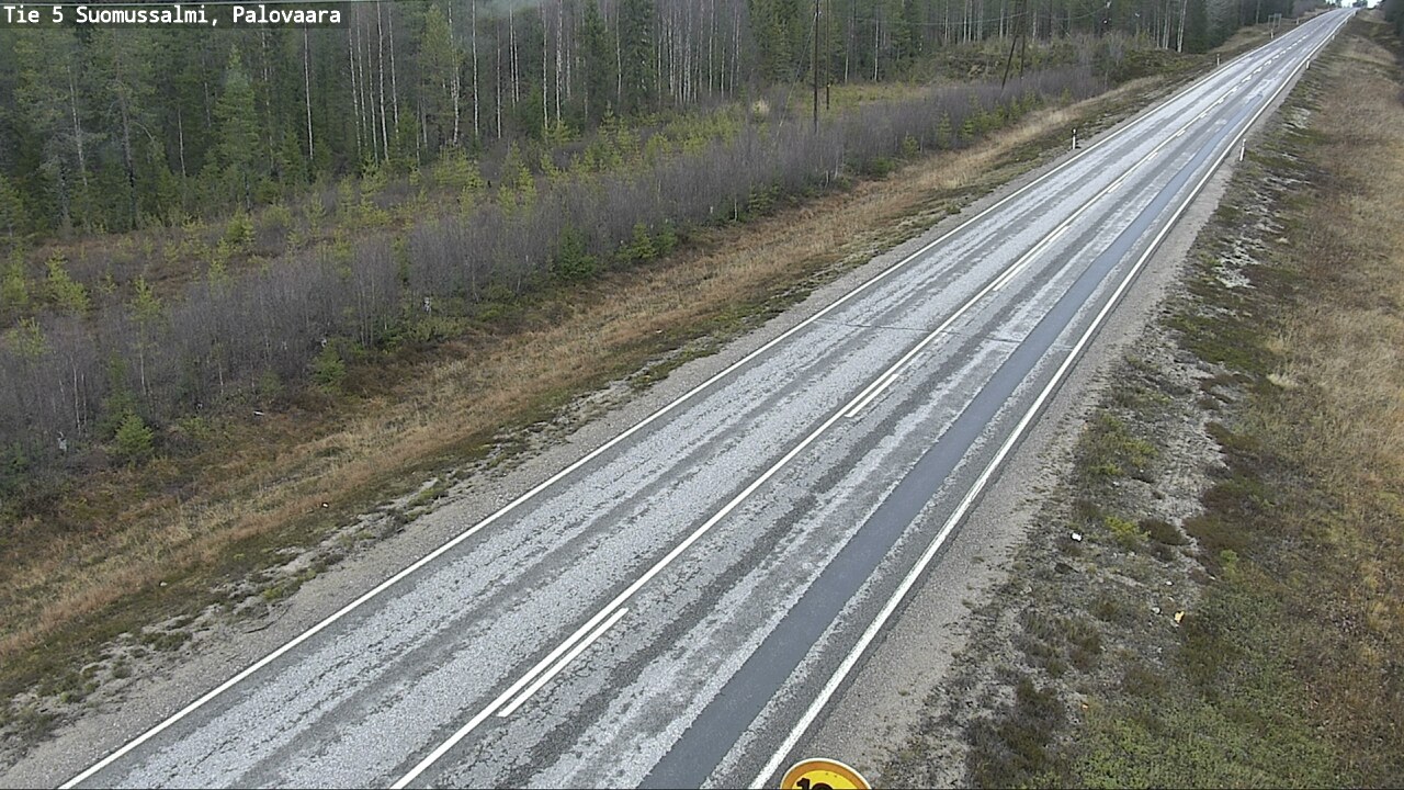 Kelikamerat Kuva Tie 5 Suomussalmi, Palovaara, Suomussalmi, Kainuu