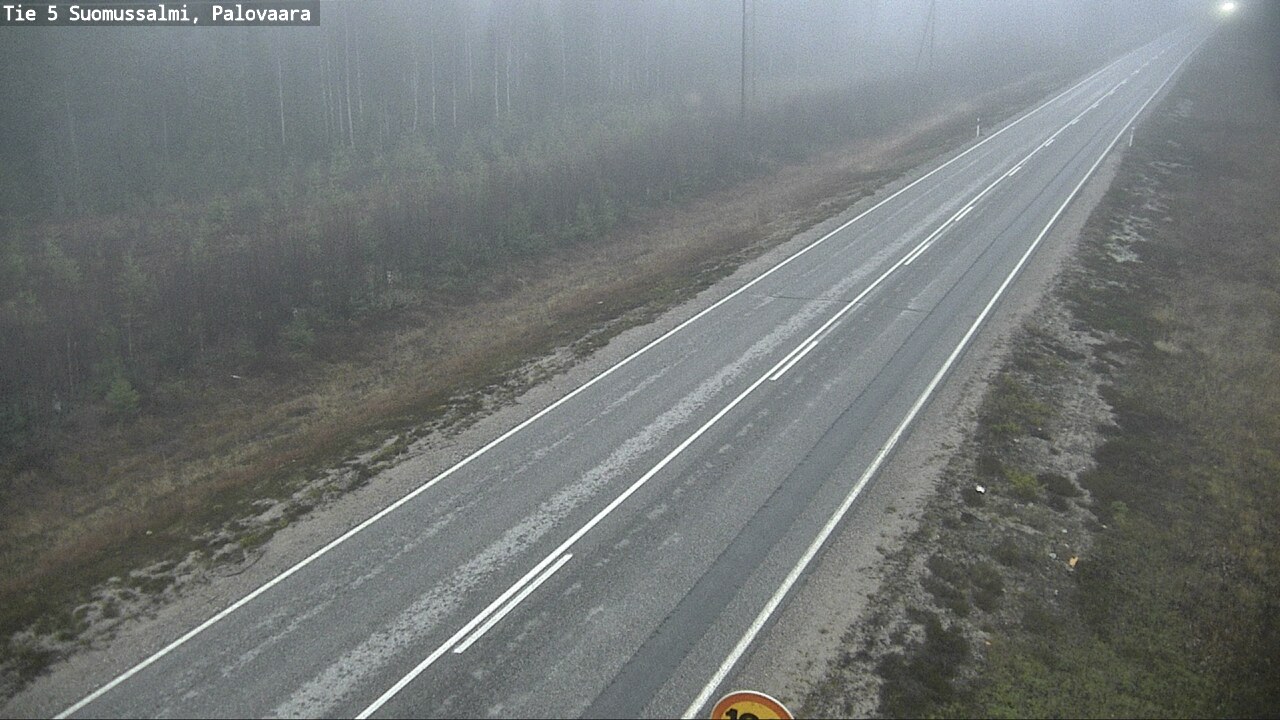 Kelikamerat Kuva Tie 5 Suomussalmi, Palovaara, Suomussalmi, Kainuu