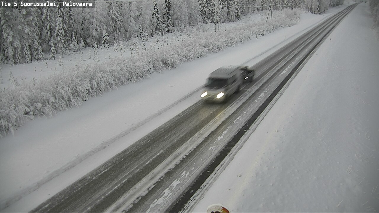 Kelikamerat Kuva Tie 5 Suomussalmi, Palovaara, Suomussalmi, Kainuu