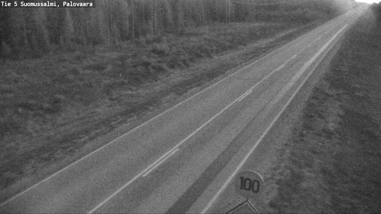 Kelikamerat Kuva Tie 5 Suomussalmi, Palovaara, Suomussalmi, Kainuu