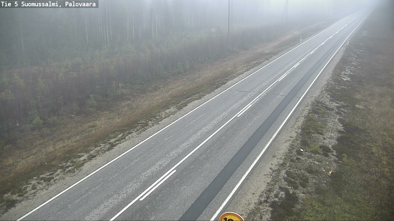 Kelikamerat Kuva Tie 5 Suomussalmi, Palovaara, Suomussalmi, Kainuu