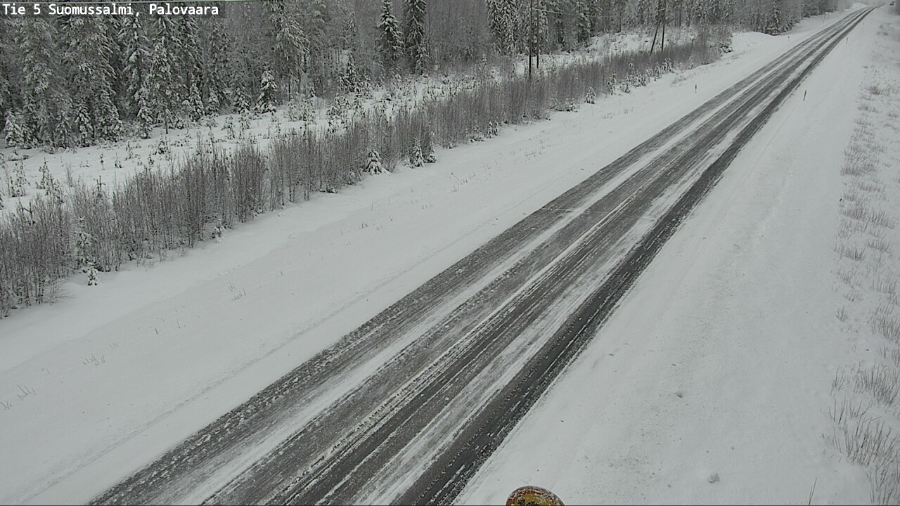 Weather Camera Image Road 5 Suomussalmi, Palovaara, Suomussalmi, Kainuu