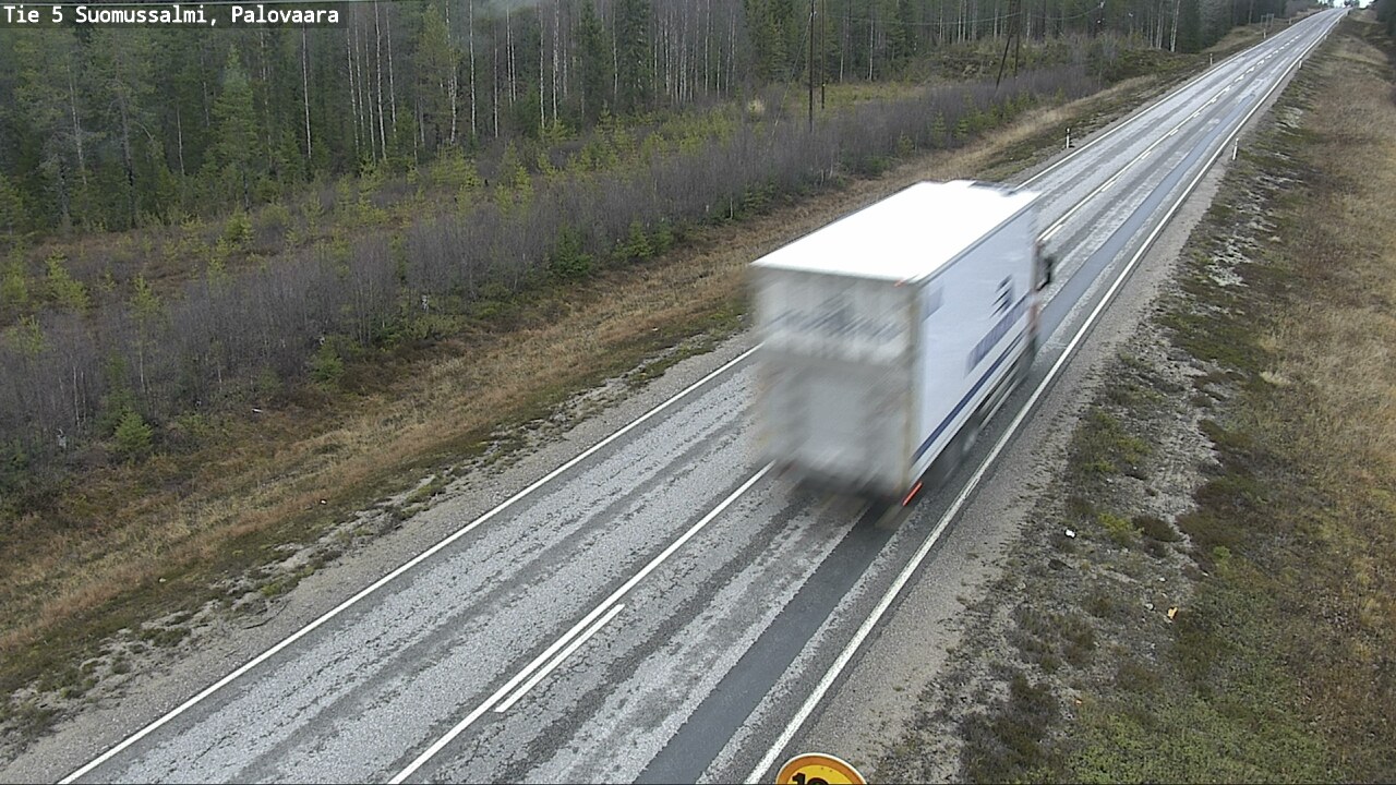 Kelikamerat Kuva Tie 5 Suomussalmi, Palovaara, Suomussalmi, Kainuu