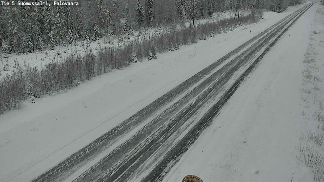 Weather Camera Image Road 5 Suomussalmi, Palovaara, Suomussalmi, Kainuu
