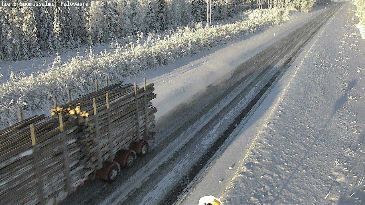 Kelikamerat Kuva Tie 5 Suomussalmi, Palovaara, Suomussalmi, Kainuu