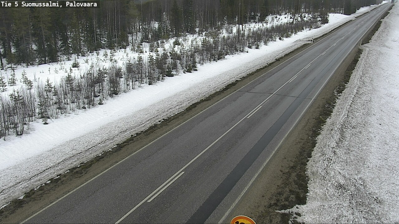 Kelikamerat Kuva Tie 5 Suomussalmi, Palovaara, Suomussalmi, Kainuu