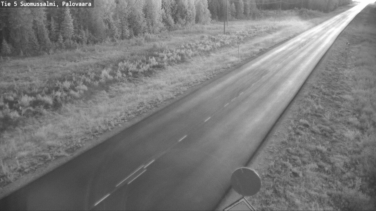 Kelikamerat Kuva Tie 5 Suomussalmi, Palovaara, Suomussalmi, Kainuu