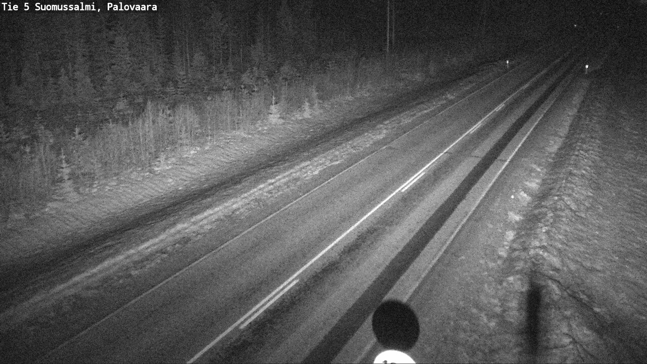 Weather Camera Image Road 5 Suomussalmi, Palovaara, Suomussalmi, Kainuu