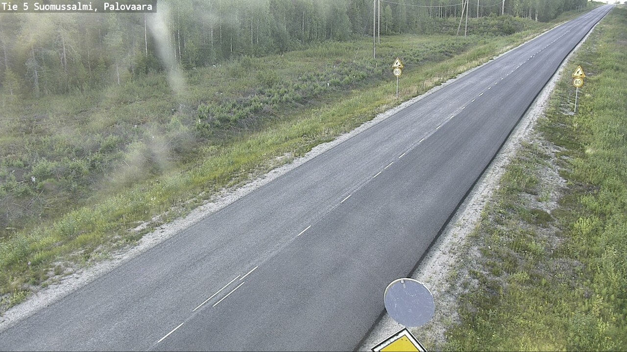 Kelikamerat Kuva Tie 5 Suomussalmi, Palovaara, Suomussalmi, Kainuu
