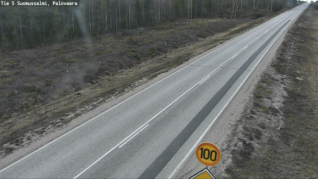Kelikamerat Kuva Tie 5 Suomussalmi, Palovaara, Suomussalmi, Kainuu