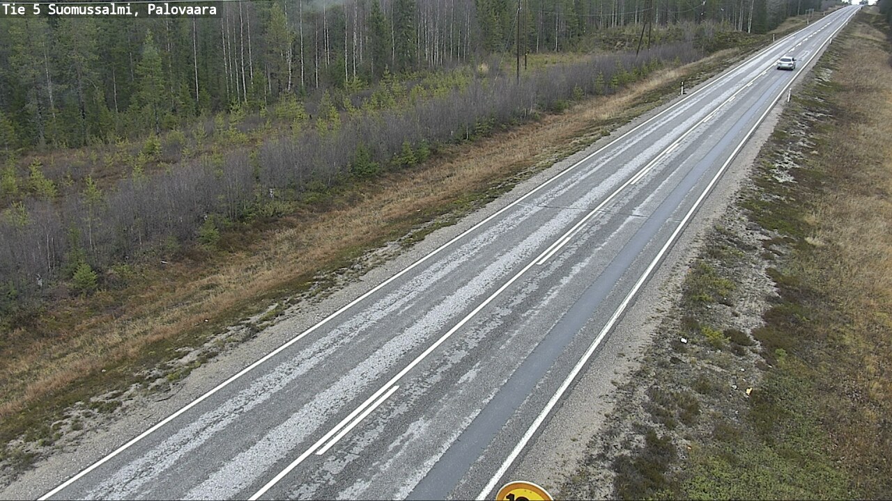 Kelikamerat Kuva Tie 5 Suomussalmi, Palovaara, Suomussalmi, Kainuu