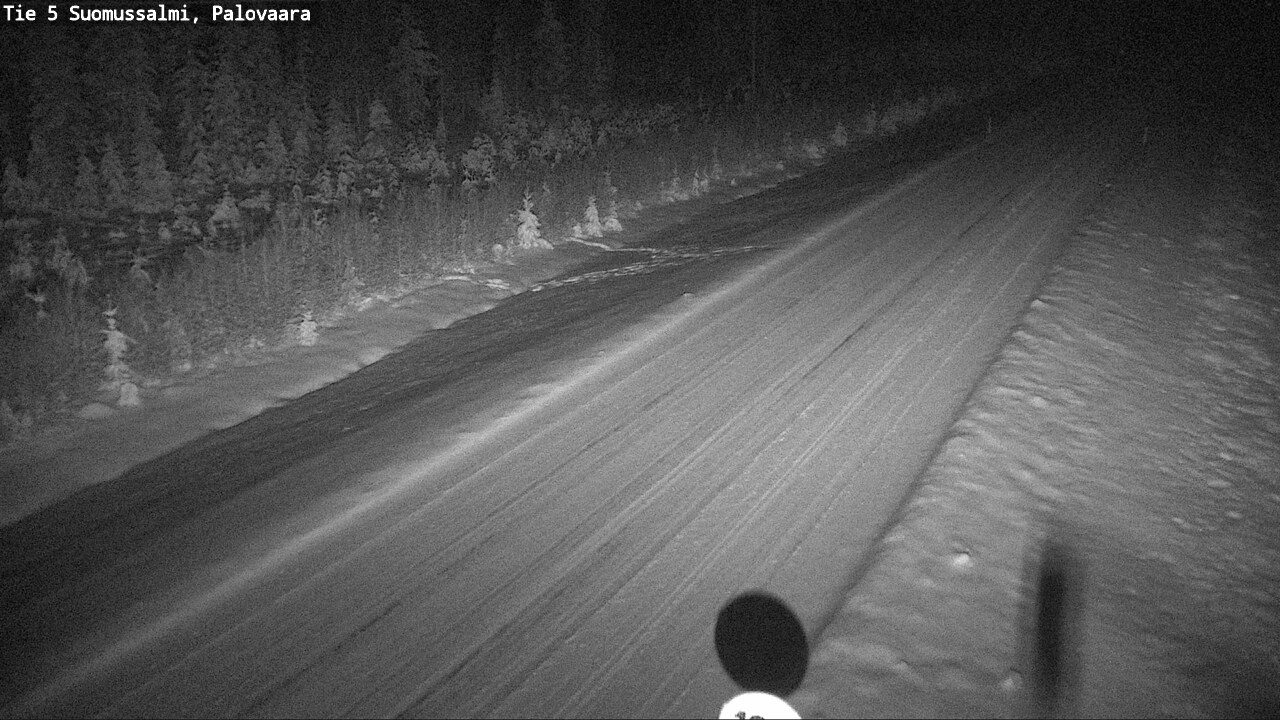 Weather Camera Image Road 5 Suomussalmi, Palovaara, Suomussalmi, Kainuu