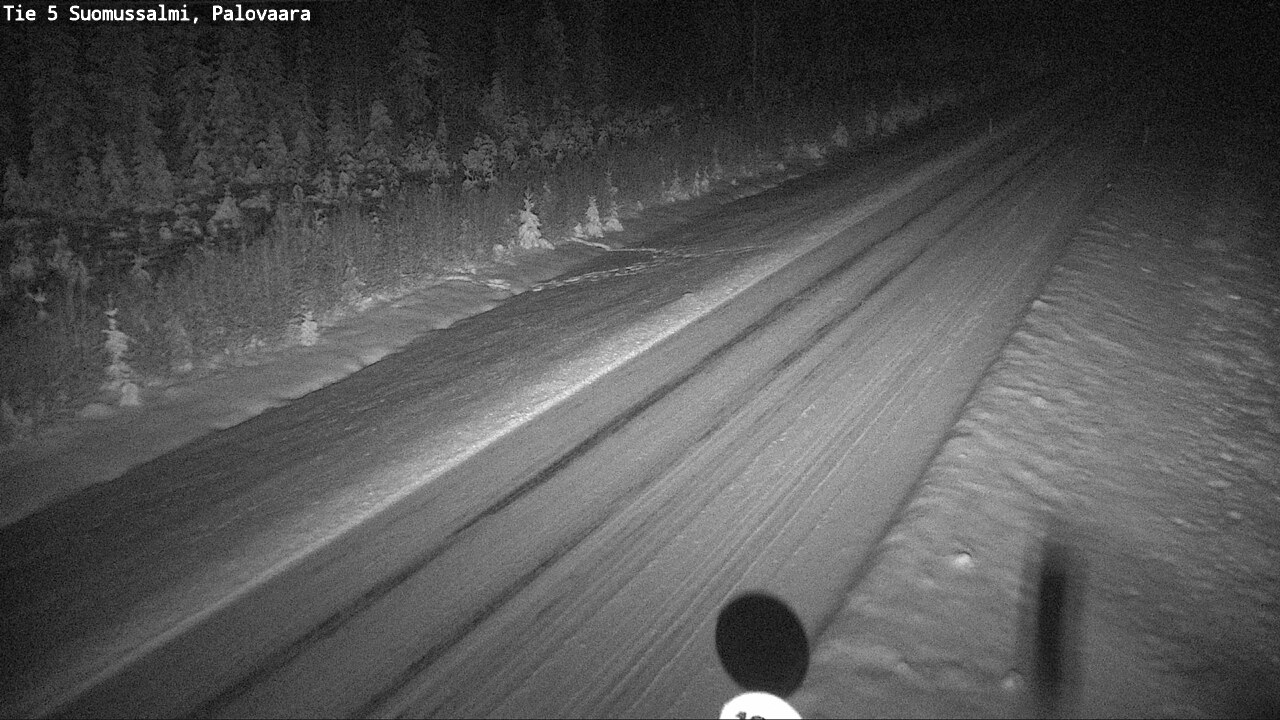 Weather Camera Image Road 5 Suomussalmi, Palovaara, Suomussalmi, Kainuu