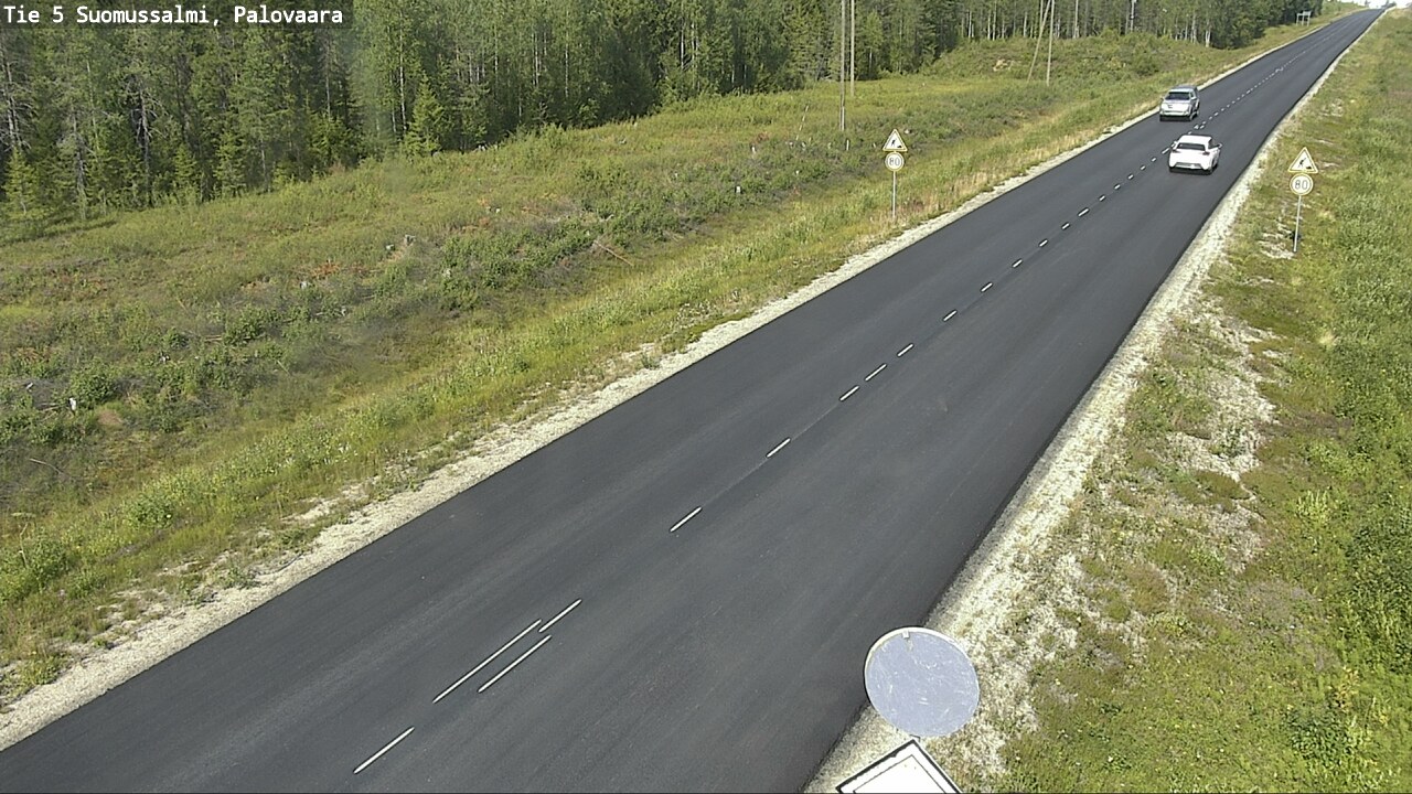 Kelikamerat Kuva Tie 5 Suomussalmi, Palovaara, Suomussalmi, Kainuu