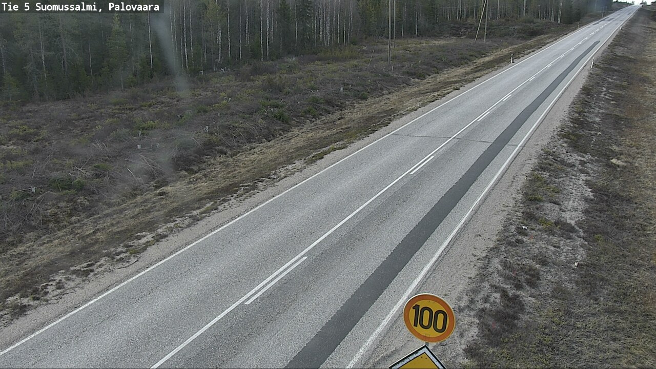 Kelikamerat Kuva Tie 5 Suomussalmi, Palovaara, Suomussalmi, Kainuu